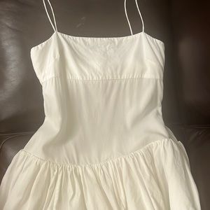 NBD white mini dress- originally purchased on revolve